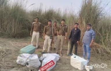 गोपालगंज: जादोपुर थाना क्षेत्र में पुलिस ने छापेमारी कर 207 लीटर शराब किया बरामद