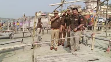 #Raebareli एसपी आलोक प्रियदर्शी ने कार्तिक मेले में सुरक्षा व्यवस्था के दृष्टिगत #डलमऊ #गोकना घाट का किया निरीक्षण..