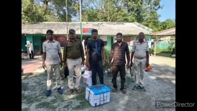 पूर्णिया पूर्व: पूर्णिया : दवा के कार्टून में रखकर कर रहा था शराब की तस्करी , पुलिस ने दो को शराब के साथ किया गिरफ्तार , बनमनखी की घटना