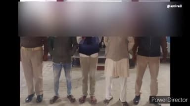 पटियाली: कस्बा में जुआ खेल रहे तीन लोगों को पटियाली थाना पुलिस ने किया गिरफ्तार