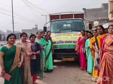 धौलपुर: बाड़ी रोड से प्रभुजनों की सेवा के लिए भरतपुर भेजें 80 कट्टे चावल अपना घर सेवा समिति धौलपुर की महिला इकाई ने किये दान