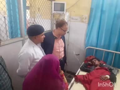धौलपुर: जिला कलक्टर ने बढ़ाया मदद का हाथ, पंजूपुरा हिंसा के घायलों का हाल पूछने पहुँचे अस्पताल