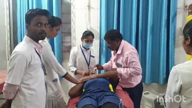 खगड़िया: JNKT इंटर स्कूल खेल मैदान में हॉकी खेलने के दौरान सहरसा जिला के खिलाड़ी जख्मी