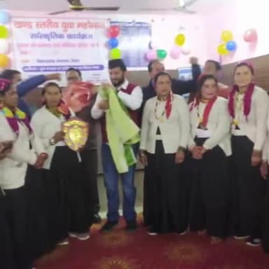 देवाल: देवाल प्रखंड में युवा कल्याण विभाग द्वारा आयोजित खंड स्तरीय युवा महोत्सव में महिला मंगल दल मोपाटा रहा प्रथम