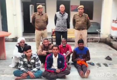 बाड़ी: थाना इलाके में अलग-अलग स्थान पर की करवाई हत्या के प्रयास के 2 आरोपी सहित 6 जनों को गिरफ्तार किया