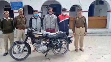 गढ़मुक्तेश्वर: गढ़ के खादर में लगे मेले में युवक कर रहे थे स्टंटबाजी, तीन युवक हुए गिरफ्तार