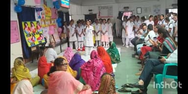 सुपौल: सदर अस्पताल सुपौल परिषद में ANM कॉलेज के छात्राओं के द्वारा नवजात बच्चे की देखभाल को लेकर दी गई ट्रेनिंग