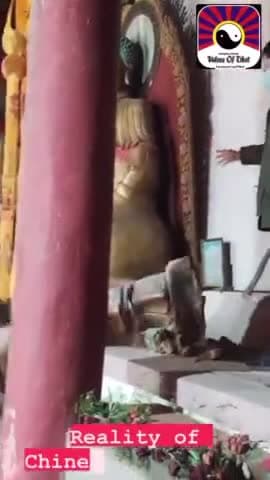 चीन में बुद्ध की ये दुर्दशा हो रही है और बीम आर्मी और यहां बुद्धिष्ट चुपचाप बैठे हैं #lakhimpur_kheri #gonda #barabanki