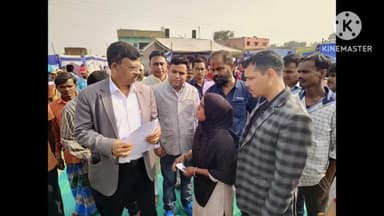 चितरपुर: चितरपुर पूर्वी पंचायत में आयोजित शिविर का उप विकास आयुक्त ने किया निरीक्षण।।