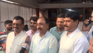 सिंगरौली: देवसर से भाजपा प्रत्याशी राजेन्द्र मेश्राम जीत के बाद मीडिया से हुए रूबरू, 22342 मतों से हुए विजयी