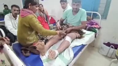 नरसिंहपुर: नादनेर निवासी की गाडरवारा से लौटते समय आजाद ढाबा के पास हुई बाइक स्लिप आई चोट