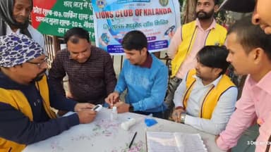 बिहार: लायंस क्लब द्वारा सुभाष पार्क के पास निशुल्क मधुमेह जांच शिविर का किया गया आयोजन