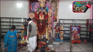 कालीमंडा स्थित काली मंदिर प्रांगण में आयोजित महा खिचड़ी भोग में हजारों की संख्या में पहुंचे भक्त, ग्रहण किया प्रसाद