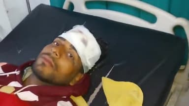 रामपुर: थाना धमोरा क्षेत्र के बंसीपुर के पास एक मोटर के सवारी युवक को चार पहिया वाहन ने मारी टक्कर युवा गिरकर घायल जिला अस्पताल