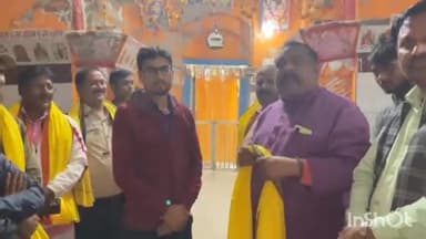 मधवापुर: पंचेश्वर नाथ महादेव मंदिर परिसर में वीर शिवाजी T20 क्रिकेट कब आयोजन समिति की हुई बैठक