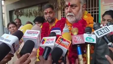 नरसिंहपुर: केंद्रीय मंत्री प्रहलाद पटेल ने अपनी जीत प्रिय भतीजे मोनू पटेल को की समर्पित