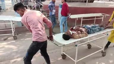 बरौली: बढ़ेया मोड़ के समीप अनियंत्रित होकर बिजली के पोल से टकराई बाइक, हादसे में बाइक सवार युवक जख्मी, रेफर।