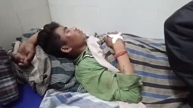 नरसिंहपुर: खेरी गांव के पास बाइक के सामने अचानक गाय आने से बाइक हुई अनियंत्रित युवक को आई चोट