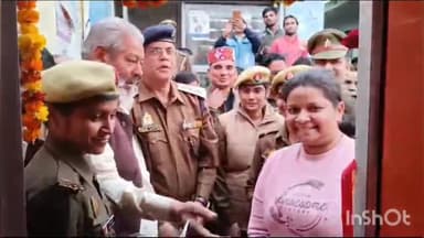 मुज़फ्फरनगर: चरथावल के बस स्टैंड पर मिशन शक्ति कार्यक्रम के तहत पिंक बूथ का सीओ सदर विनय गौतम ने किया उद्घाटन