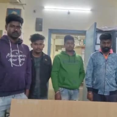 कांकेर: पीवी 37 रूप नगर में जुआ खेलते चार जुआरियों को पुलिस ने पकड़ा