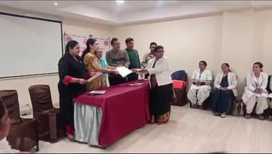 नरसिंहपुर: होटल सावित्री सिग्नेचर में हुआ आई वाय सी एफ परामर्श कौशल आवासीय प्रशिक्षण का समापन