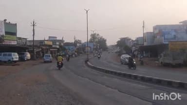 डोंगरगांव: डोंगरगांव शहर में चक्रवाती तूफान मिचौंग का असर घर में दुबके रहे लोग