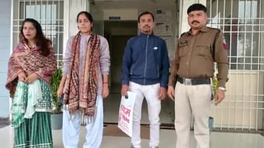 रायसेन: घर से बिना बताए गई युवती अपने प्रेमी के साथ शादी करके पहुंची थाने, सलामतपुर पुलिस ने बयान लेकर पति के साथ किया रवाना