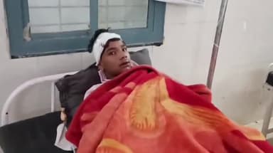 नरसिंहपुर: गांधी चौराहे के पास दो बाइको की भिड़ंत ने किशोर हुआ घायल अस्पताल में भर्ती