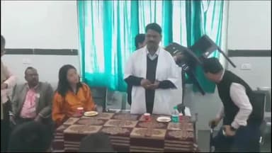 छतरपुर नगर: भूटान के प्रतिनिधिमंडल ने छतरपुर जिला अस्पताल का किया भ्रमण, दिए सुझाव