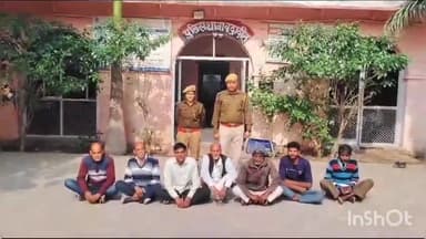 पीपलदा: बुढादीत पुलिस ने भूनेंन गांव में युवक से मारपीट मामले में 5 आरोपियों व शांति भंग के आरोप में 2 शख्स को किया गिरफ्तार