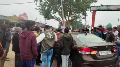 रायसेन: दीवानगंज फैक्ट्री चौराहे पर कार की टक्कर से बाइक चालक हुआ घायल