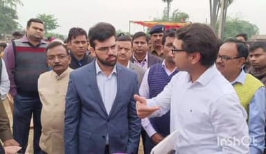 बिहटा: पैनाठी में भारत संकल्प यात्रा के तहत लगाए गए शिविर का अधिकारियों ने किया निरीक्षण