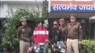 गाज़ियाबाद: थाना साहिबाबाद पुलिस ने हत्या के अभियोग में वांछित दो आरोपियों को हिंडन पुल के पास से किया गिरफ्तार