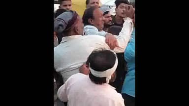 गढ़मुक्तेश्वर: गढ़ कस्बे में दो पक्षों की मारपीट की वीडियो सोशल मीडिया पर वायरल