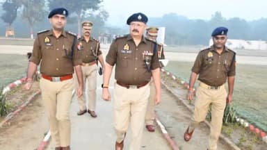 रामपुर: पुलिस अधीक्षक,  द्वारा पुलिस लाइन में परेड की सलामी लेकर पुलिस लाइन का किया गया निरीक्षण*