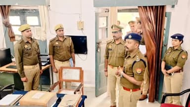 गोंडा: एसपी ने गोंडा पुलिस लाइन का निरीक्षण कर लिया जायजा मातहतों को दिया आवश्यक दिशा निर्देश