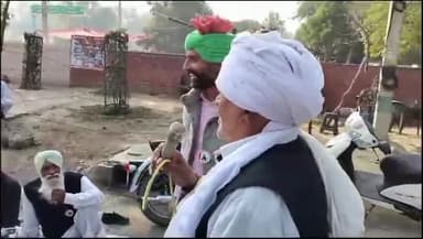 हिसार: लघु सचिवालय पर अपनी विभिन्न मांगों को लेकर लेकर किया प्रदर्शन, पुलिस बल तैनात