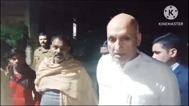 गढ़पुरा: सोनमा के मजदूर की कर्नाटक में हुई मौत को लेकर मृतक के परिजनों से देर रात मिलने पहुंचे शिक्षा मंत्री चंद्रशेखर यादव