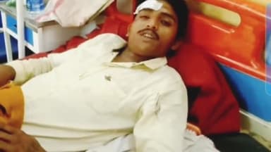 रतलाम नगर: पलसोडी जा रहे युवक को डंपर ने मारी टक्कर, घायल युवक का जिला अस्पताल में उपचार जारी