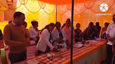 घाघरा: घाघरा हाई स्कूल मैदान में 'आपकी योजना, आपकी सरकार, आपके द्वार' कार्यक्रम का किया गया आयोजन