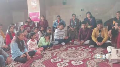 रामपुर: रविवार को सिविल लाइन क्षेत्र स्थित सनातन धर्म सभा श्री श्याम मंदिर में संस्कार उपवन की कार्यशाला का हुआ आयोजन