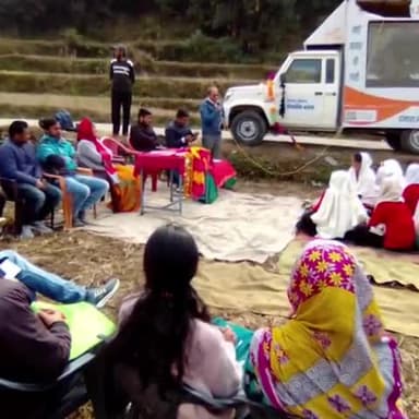 थराली: त्रिकोट एवं बुड़जौला, नारायण बगड़ प्रखंड के सुनभी में विकसित भारत संकल्प यात्रा के तहत शिविर का आयोजन