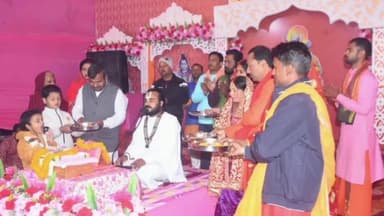 गोरौल: माँगनपुर गांव में चल रहे 9 दिवसीय श्री रामकथा के तीसरे दिन बड़ी संख्या में पहुंचे श्रद्धालुओं