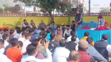 बूंदी: सुखदेव सिंह गोगामेडी की श्रद्धांजलि बहादुर सिंह सर्किल में हुई आयोजित मोन रख दी श्रद्धांजलि