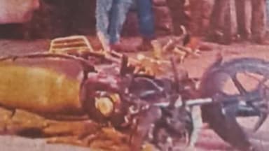 बूंदी: आपसी विवाद के चलते लंकागेट धानमंडी रोड पर दो पक्ष हुए आमने-सामने दूसरे पक्ष की बाइक तोड़ी