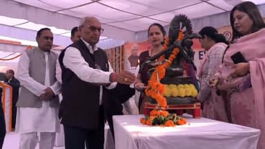 करनाल: गवर्नमेंट गर्ल सीनियर सेकेंडरी स्कूल रेलवे रोड में आयोजित बेटी बचाओ बेटी पढ़ाओ कार्यक्रम में पहुंचे MLA रामकुमार कश्यप