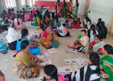 ಮುಂಡರಗಿ: ಮಹಿಳೆಯರು ಸ್ವಯಂ ಉದ್ಯೋಗದ ಮೂಲಕ ಆರ್ಥಿಕವಾಗಿ ಸ್ವಾವಲಂಬಿಗಳು ಆಗಬೇಕು: ಪಟ್ಟಣದಲ್ಲಿ ನಡೆದ ಟೇಲರಿಂಗ್ ತರಬೇತಿಯಲ್ಲಿ ಜಯಶ್ರೀ ಹಿರೇಮಠ