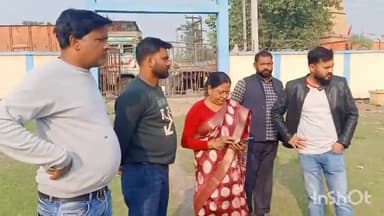 फारबिसगंज: फारबिसगंज नगर परिषद की मुख्य पार्षद वीणा देवी ने काली मेला ग्राउंड का निरीक्षण किया.