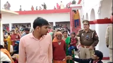 इकौना: इकौना के बेचू बाबा मंदिर में राम विवाह पर 95 बच्चों का हुआ मुंडन संस्कार