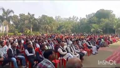 टूंडला: अयोध्या में होने वाले श्री राम मंदिर की प्राण-प्रतिष्ठा को लेकर कृषक इंटर कॉलेज पचोखरा में कार्यक्रम का हुआ आयोजन